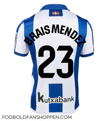 Real Sociedad Brais Mendez #23 Hjemmebanetrøje 2024-25 Kortærmet